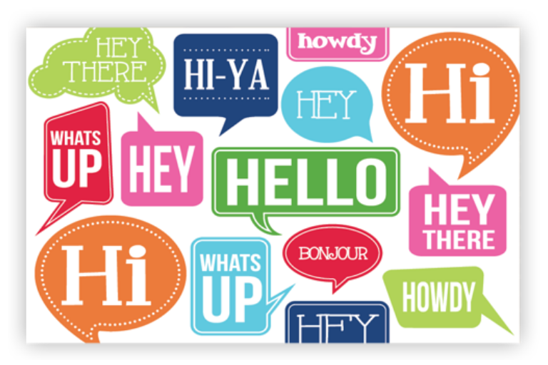 Ways to say hello in English